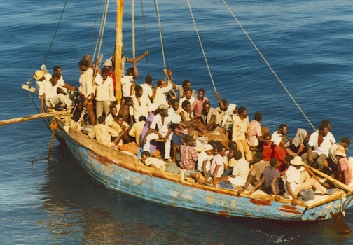 Haitian Refugees’ Odyssey by Boat to Guantánamo Bay Thumbnail Image